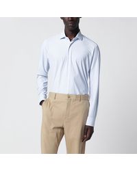 Xacus - Active Striped Tailor Fit Shirt - Lyst