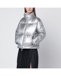 Herno - Metallic Shield Laminar Jacket - Lyst
