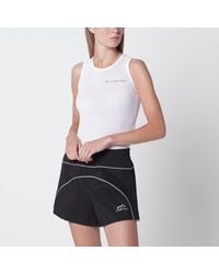 Balenciaga - Cotton-Blend Knit Tank Top - Lyst