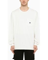 Needles - Crew-Neck Sweatshirt With Embroidery - Lyst