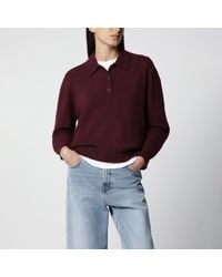 Anine Bing - Cashmere Polo Sweater - Lyst