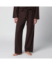 Tekla - Cotton Pajama Trousers - Lyst