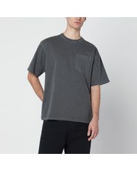Carhartt - S/s torion pocket t-shirt black/grind washed - Lyst