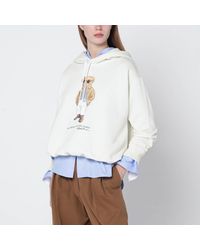Polo Ralph Lauren - Cream- Polo Bear Sweatshirt - Lyst