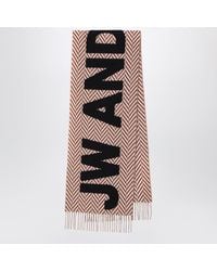 JW Anderson - Sciarpa Motivo Chevron - Lyst
