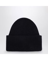 Destin - Cuffia in lana e cashmere navy - Lyst