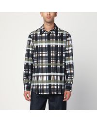 Bottega Veneta - Check Pattern Shirt - Lyst