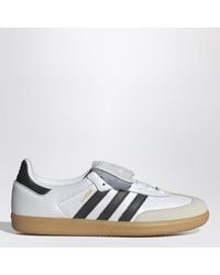 adidas Originals - White And Better Scarlet Samba Og Trainers - Lyst