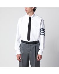Thom Browne - Camicia Button-Down Bianca - Lyst
