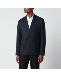 Lardini - Double-Breasted Wool Jacket - Lyst