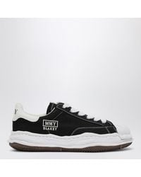 Maison Mihara Yasuhiro - Blakey Schwarzer Canvas Sneaker - Lyst