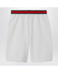 Gucci - Shorts With Web Ribbon - Lyst