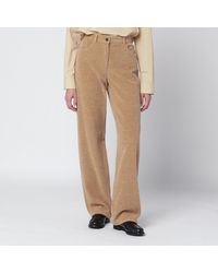The Row - Clair Corduroy Trousers - Lyst