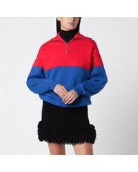 Loewe - Two-Tone And Cotton Sweatshirt - Lyst