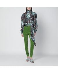 Gucci - Printed Silk Twill Shirt - Lyst