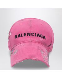 Balenciaga - Upcycled Drill Cap - Lyst