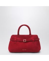 MANU Atelier - Le Cambon 25 Suede Bag - Lyst