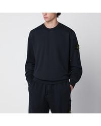 Stone Island - Cotton Crew-Neck Sweatshirt - Lyst