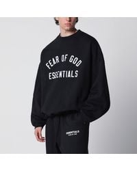 Fear Of God - Cotton Fleece Sweatshirt With Logo Embroidery - Lyst