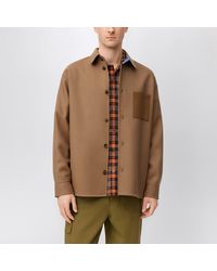Loewe - Camel-Colored Jacket-Shirt - Lyst