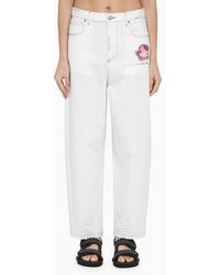 Marni - Jeans con applicazione logo - Lyst