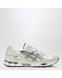 Asics - Gel-Nyc Ivory/Forest Night Trainers - Lyst