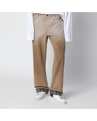 Golden Goose - Dégradé-Effect Cotton Painter Trousers - Lyst