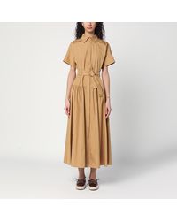Max Mara - Caramel-coloured Shirt Dress - Lyst