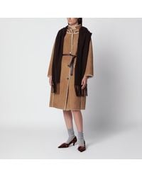 Destin - Sciarpa Opus Marrone - Lyst