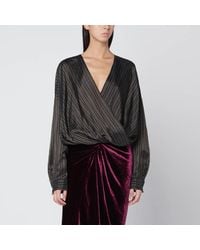 Dries Van Noten - Camicia ampia con motivo rigato - Lyst