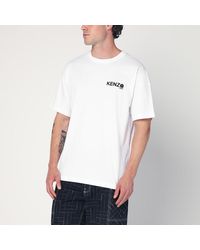 KENZO - Cotton T-Shirt With Logo - Lyst