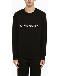 Givenchy - Logoed Crew-neck Sweatshirt - Lyst