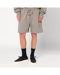 Fear Of God - Short grigi in misto cotone - Lyst