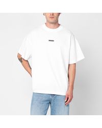 Fear Of God - Weißes T-Shirt Aus Baumwolle - Lyst
