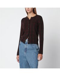 Guest In Residence - Jane Checker Dark/ Cardigan - Lyst