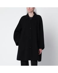 The Row - Ina Virgin Wool Blend Coat - Lyst