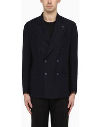Tagliatore - New York Double-Breasted Jacket - Lyst