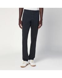 Santaniello - Black Trousers In Cotton - Lyst