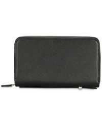 Prada Portafoglio zip around nero