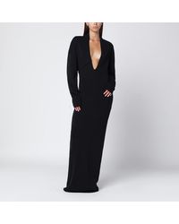 Entire studios - Long Dress With Wide Neckline - Lyst