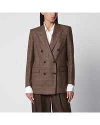 Tagliatore - Double-Breasted Prince Of Wales Jacket - Lyst