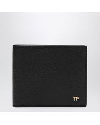 Tom Ford - T-Line Bi-Fold Leather Wallet - Lyst