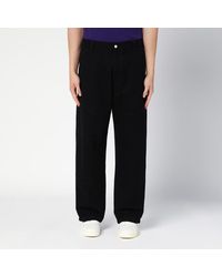 Carhartt - Wide panel pant in cotone - Lyst