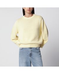 TOTEME - Oversized Crewneck Sweater - Lyst