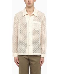 Séfr - Jagou Shirt With Harmony Cotton Embroidery - Lyst