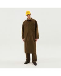 1989 STUDIO - Cappotto makintosh oliva - Lyst