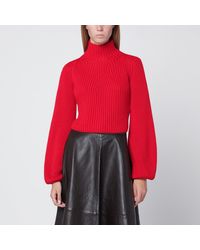 Sportmax - Wool Turtleneck Jumper - Lyst