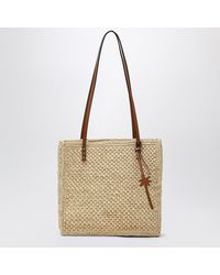 Manebí - Raffia Tote Bag - Lyst