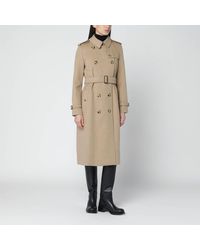 Burberry - Mélange Double-Breasted Cashmere Coat - Lyst