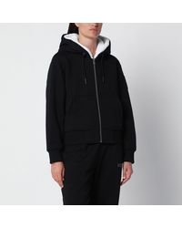 Moose Knuckles - Sweat-Shirt Classique Bunny En Coton Noir Blanc - Lyst